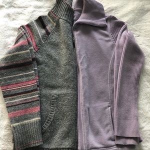 Per Una & Eddie Bauer warm cozy cardigan lot!